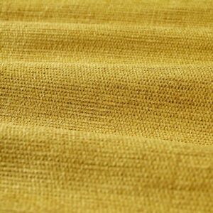 yellow plain velvet-chenille fabric from Zoffany
