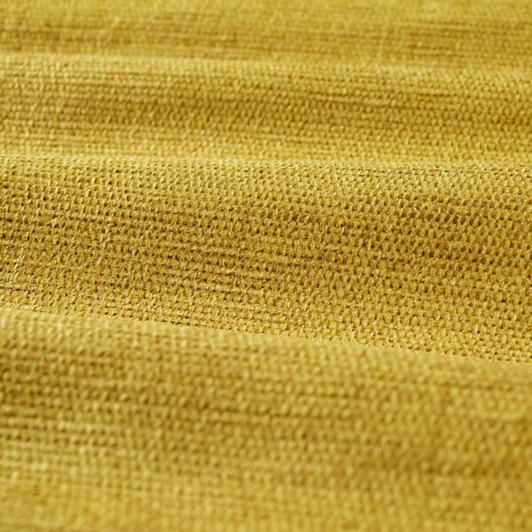 Zoffany Chenille Fabric - Tigers Eye by yellow plain velvet-chenille fabric from Zoffany