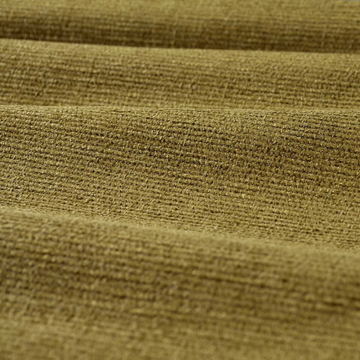 green plain velvet-chenille fabric from Zoffany