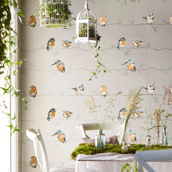Persico Wide Width Wallpaper - Neutral / Chalk by Persico Wide Width Wallpaper - Neutral / Chalk from