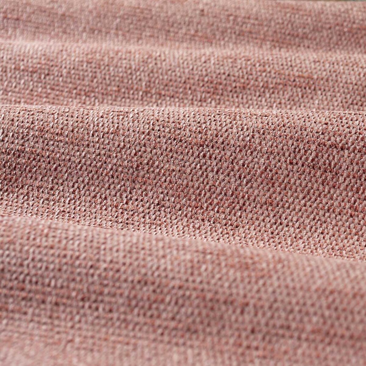 Zoffany Chenille Fabric - Deep Tuscan Pink by pink plain velvet-chenille fabric from Zoffany