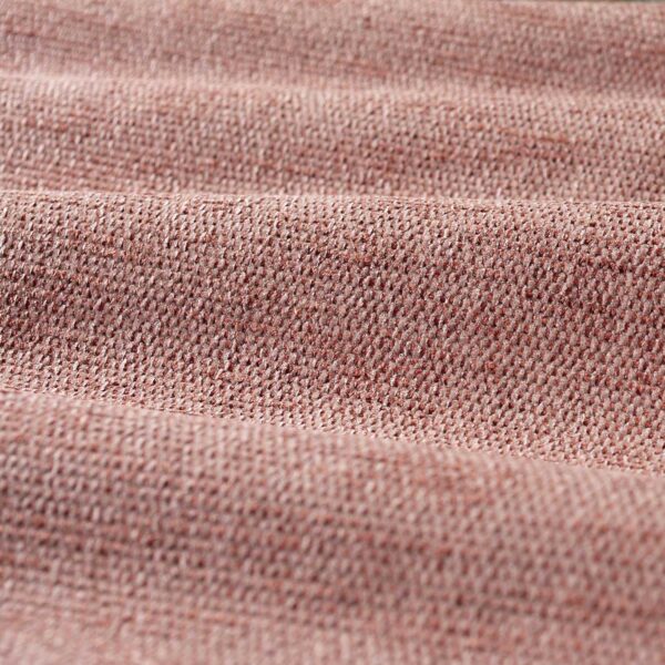 Zoffany Chenille Fabric - Deep Tuscan Pink by pink plain velvet-chenille fabric from Zoffany