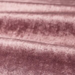 pink plain velvet-chenille fabric from Zoffany