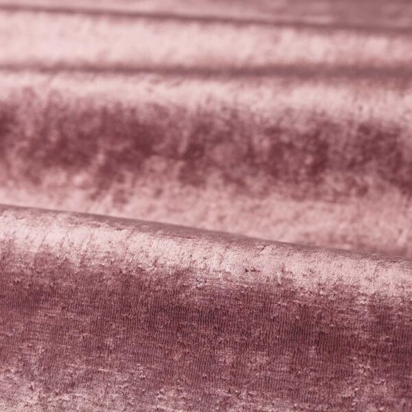pink plain velvet-chenille fabric from Zoffany