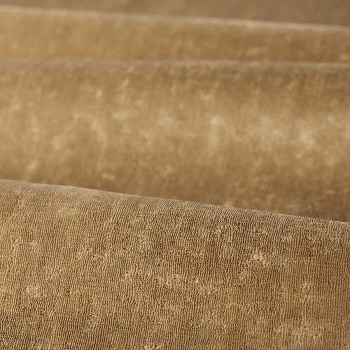 yellow plain velvet-chenille fabric from Zoffany