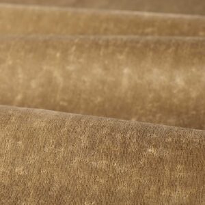 yellow plain velvet-chenille fabric from Zoffany