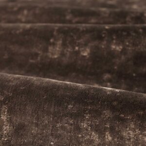 brown plain velvet-chenille fabric from Zoffany