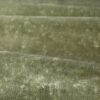 green plain velvet-chenille fabric from Zoffany