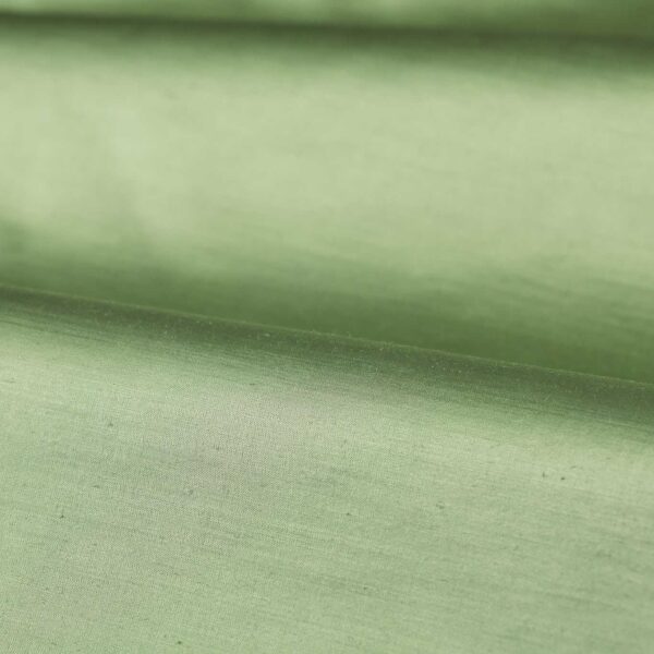 green plain linen fabric from Zoffany
