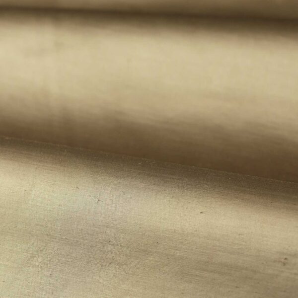 Performance Amoret Fabric - Mousseaux by brown plain linen fabric from Zoffany