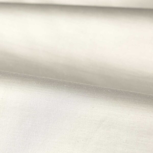 Performance Amoret Fabric - Platinum White by white plain linen fabric from Zoffany
