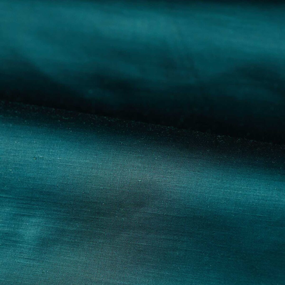 Performance Amoret Fabric - Prussian Blue by blue plain linen fabric from Zoffany
