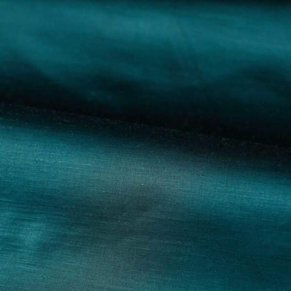 blue plain linen fabric from Zoffany