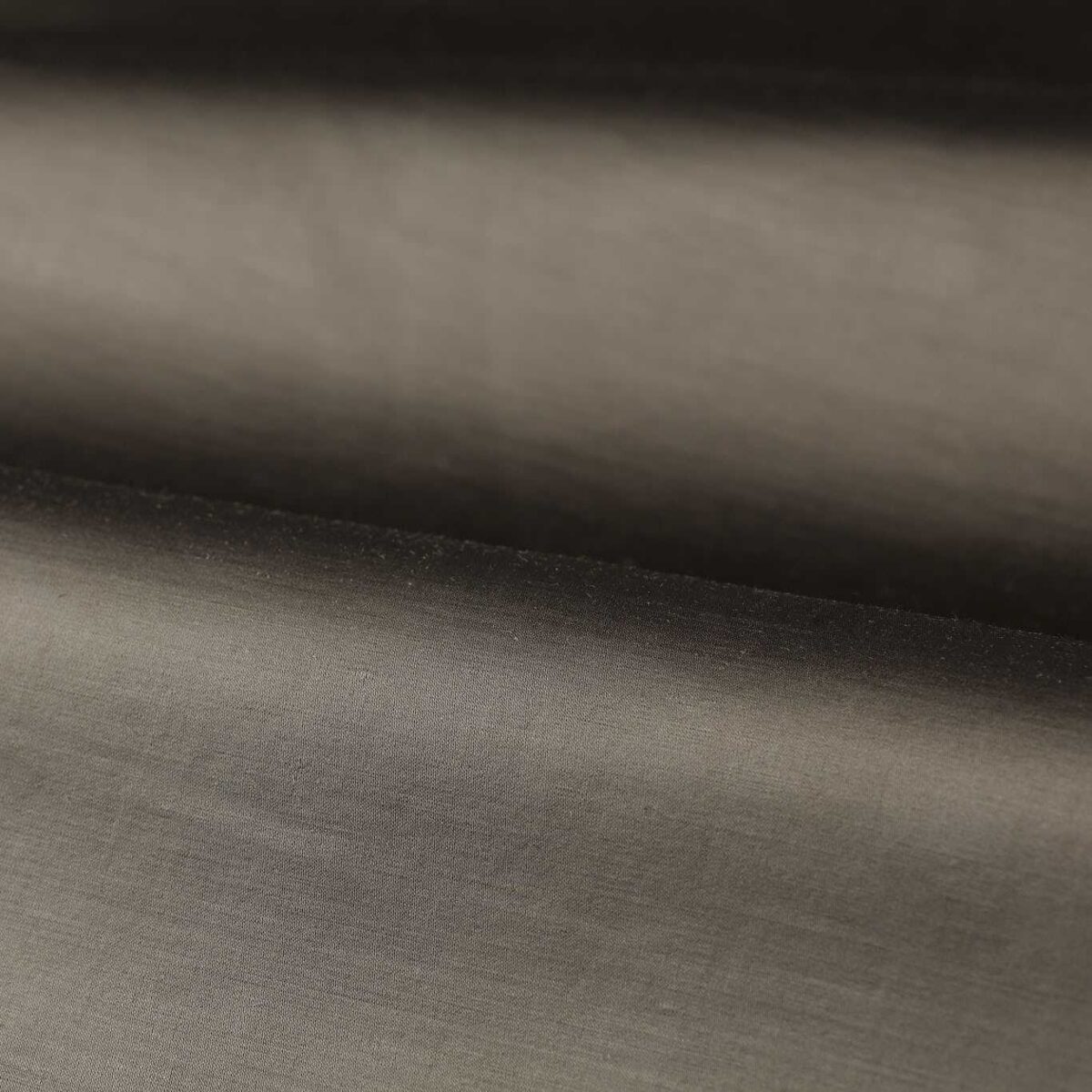 Performance Amoret Fabric - Anthracite by black-grey plain linen fabric from Zoffany