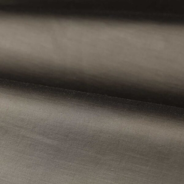 black-grey plain linen fabric from Zoffany