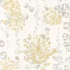 yellow botanical wallpaper from harlequin