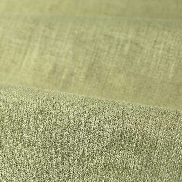 green plain velvet-chenille fabric from Zoffany