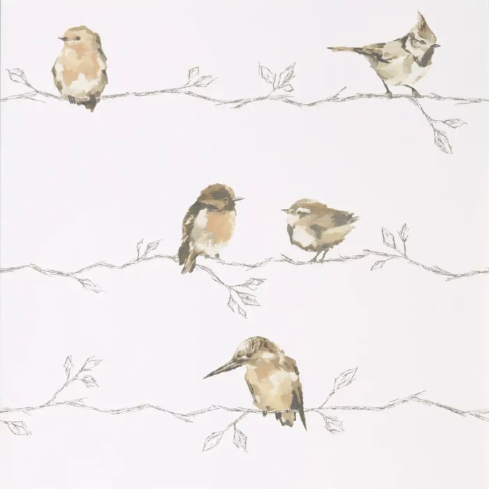 Persico Wide Width Wallpaper - Neutral / Chalk swatch