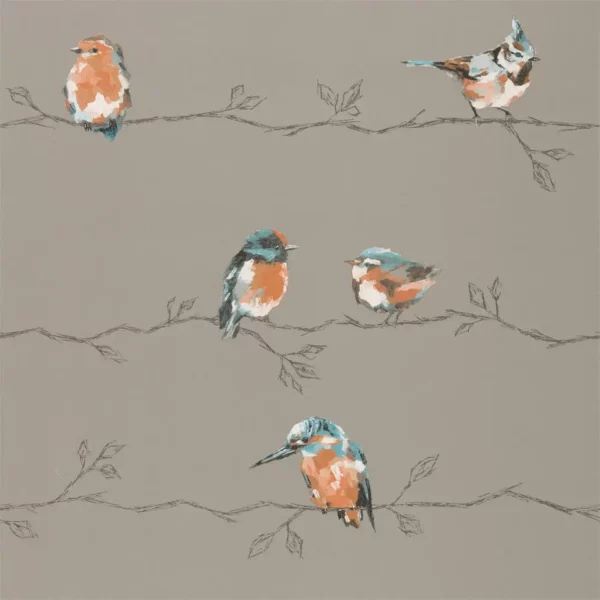 brown animal wallpaper from harlequin