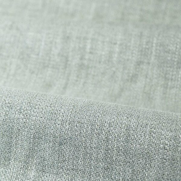 Performance Audley Fabric - La Seine by blue plain velvet-chenille fabric from Zoffany