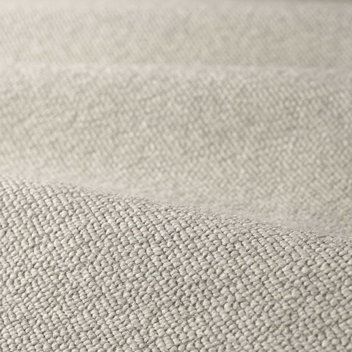 Bouclé Fabric - Nimbus by white plain misc fabric from Zoffany