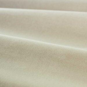 white plain velvet-chenille fabric from Zoffany