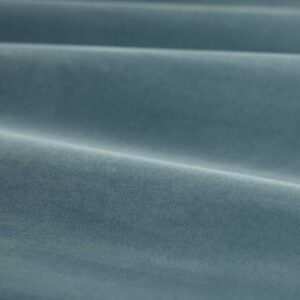 blue plain velvet-chenille fabric from Zoffany