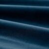 blue plain velvet-chenille fabric from Zoffany
