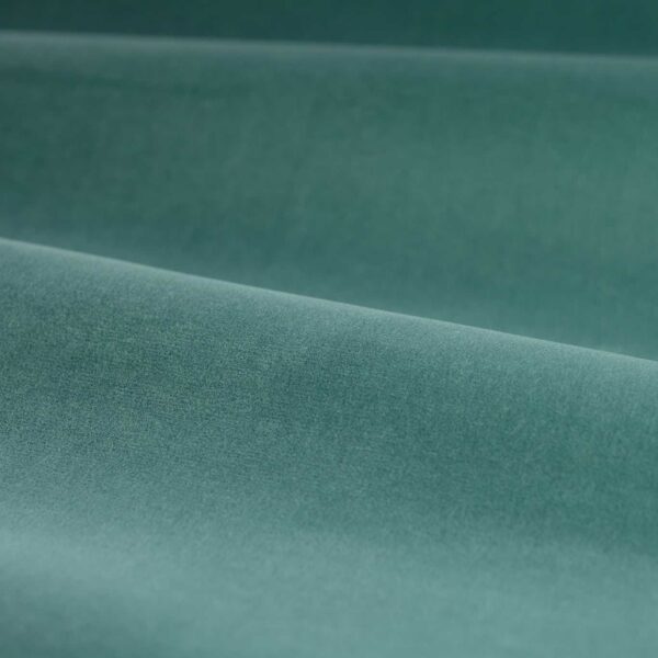 Cotton Velvet Performance Fabric - Dufour by blue plain velvet-chenille fabric from Zoffany