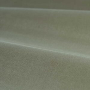 green plain velvet-chenille fabric from Zoffany