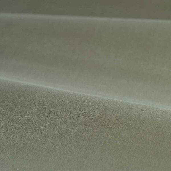 Cotton Velvet Performance Fabric - Mist by green plain velvet-chenille fabric from Zoffany