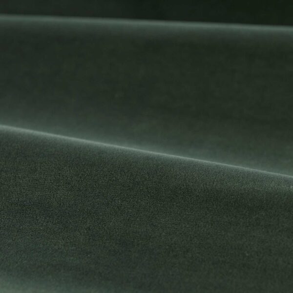 Cotton Velvet Performance Fabric - Green Slate by green plain velvet-chenille fabric from Zoffany