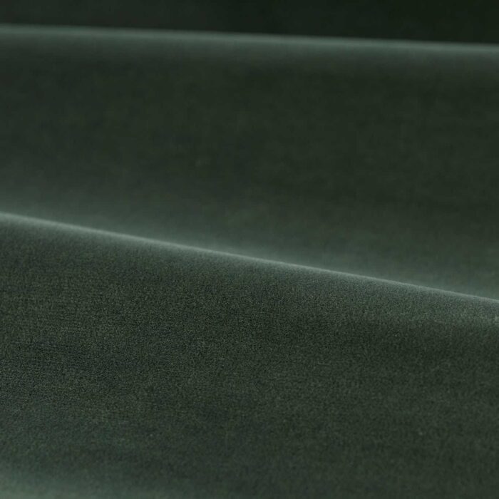 Cotton Velvet Performance Fabric - Green Slate – Green / Slate swatch