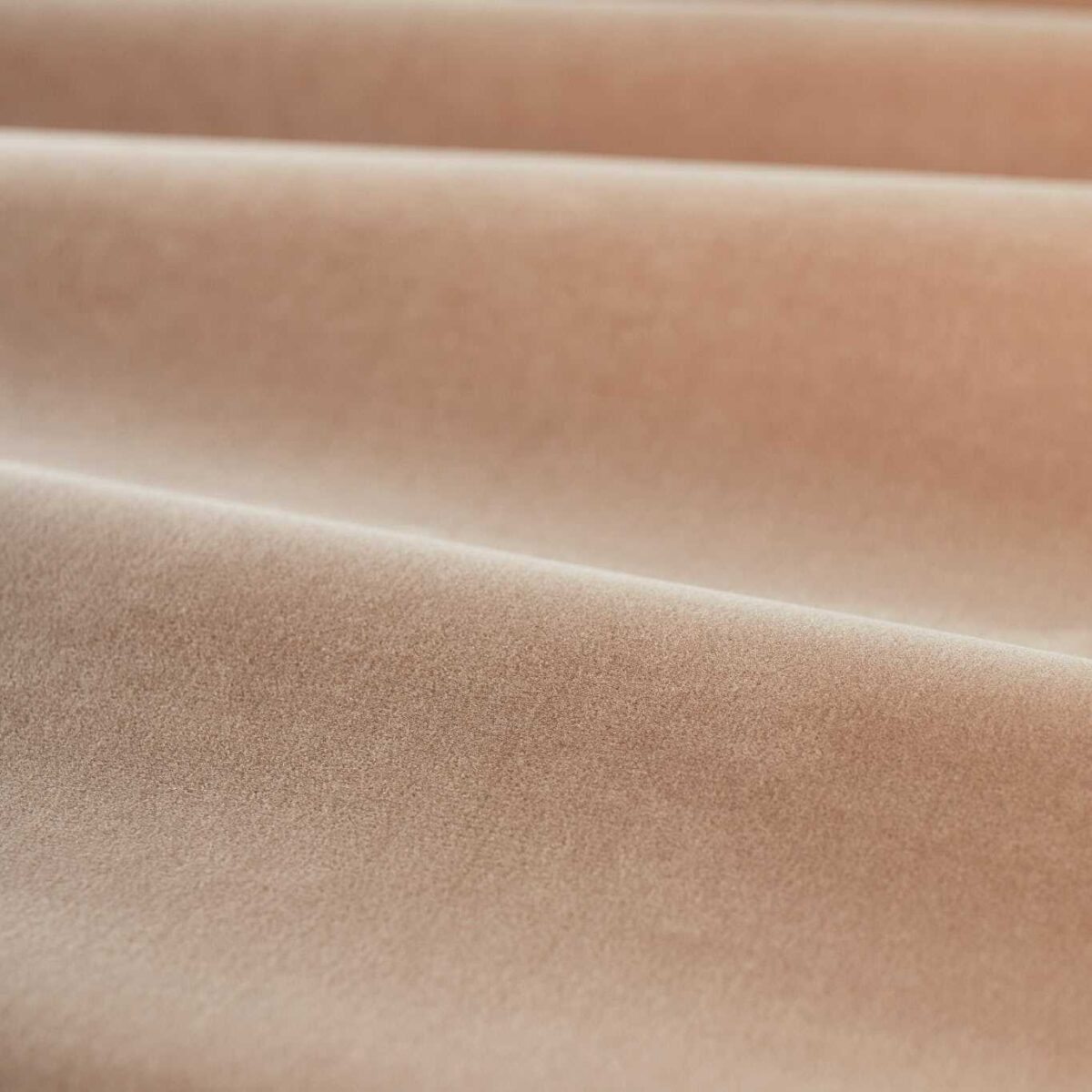 pink plain velvet-chenille fabric from Zoffany