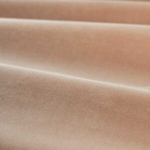 pink plain velvet-chenille fabric from Zoffany