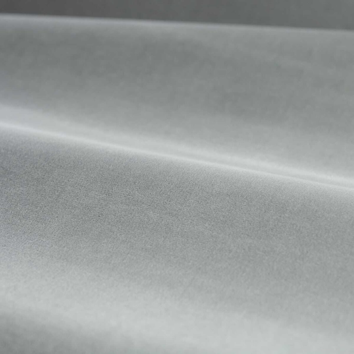 black-grey plain velvet-chenille fabric from Zoffany