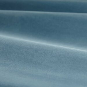 blue plain velvet-chenille fabric from Zoffany