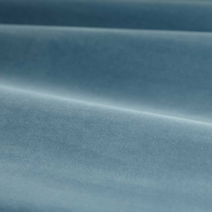 Cotton Velvet Performance Fabric - Wedgwood Blue swatch