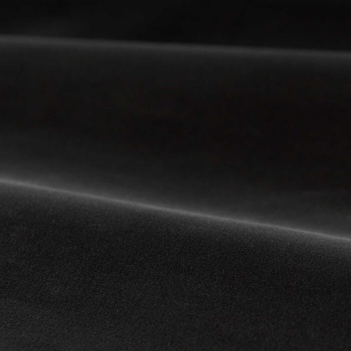 Cotton Velvet Performance Fabric - Anthracite swatch