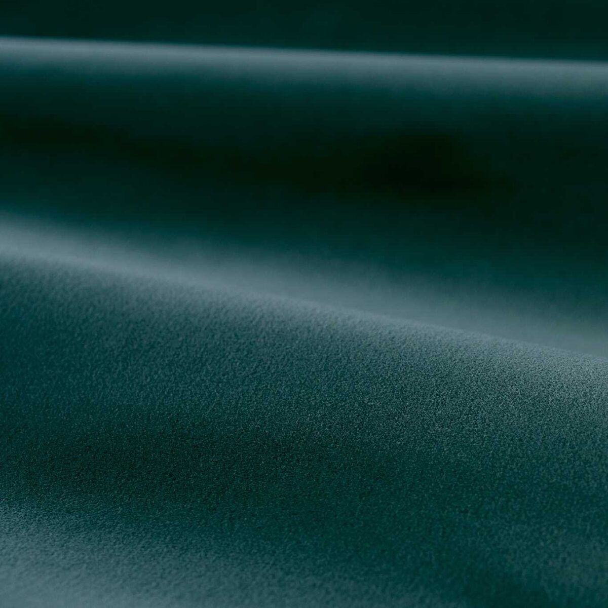 blue plain velvet-chenille fabric from Zoffany