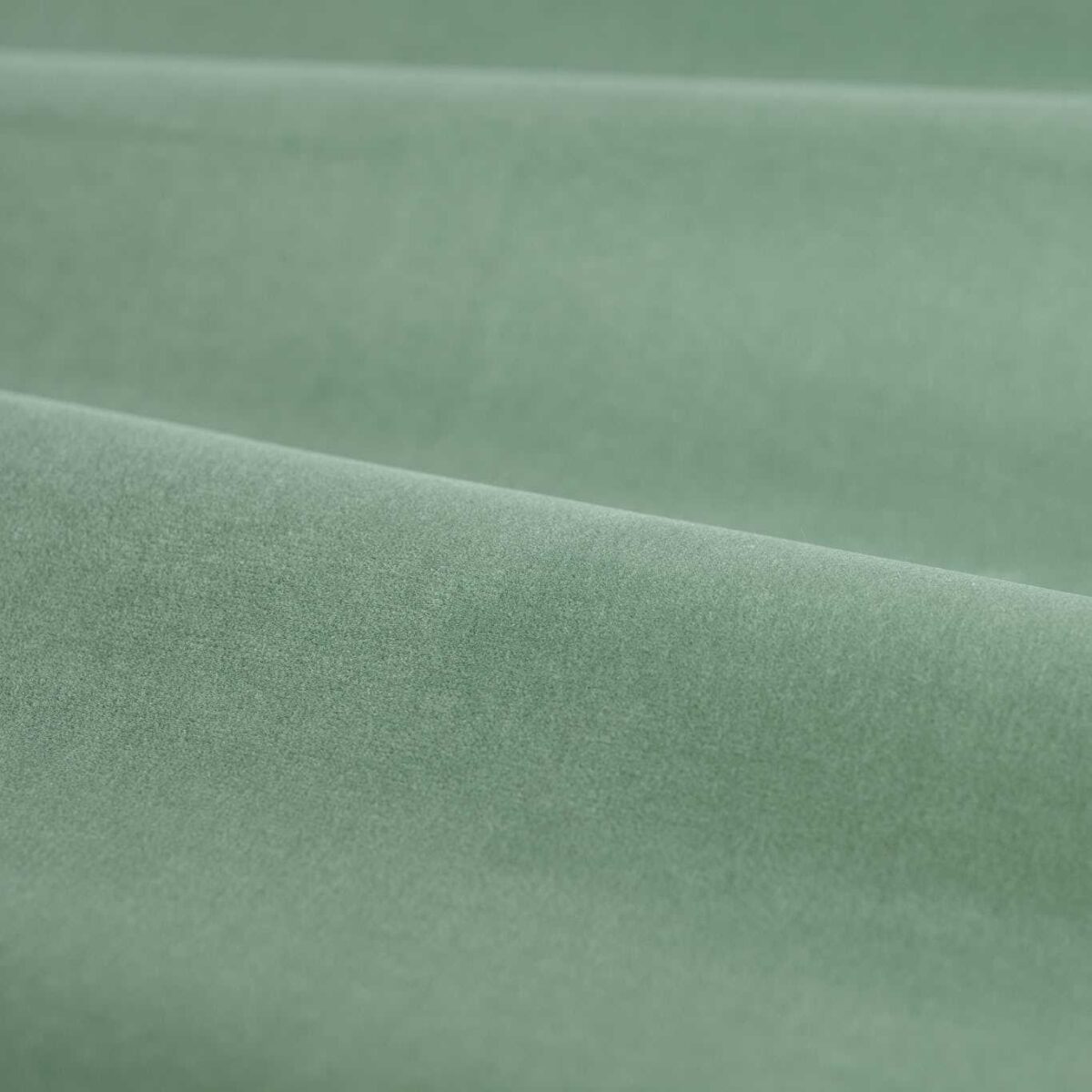 Cotton Velvet Performance Fabric - Stockholm Blue by blue plain velvet-chenille fabric from Zoffany