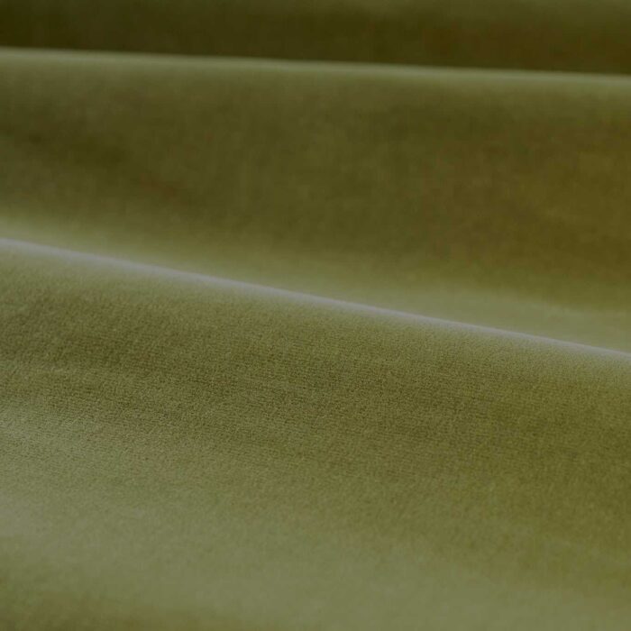 Cotton Velvet Performance Fabric - Olive swatch