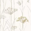 neutral botanical wallpaper from harlequin