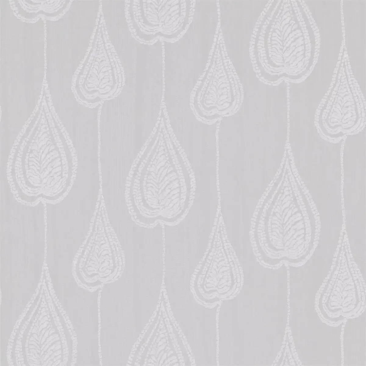 Gigi Wallpaper - Harbour Grey by black-grey botanical wallpaper from harlequin