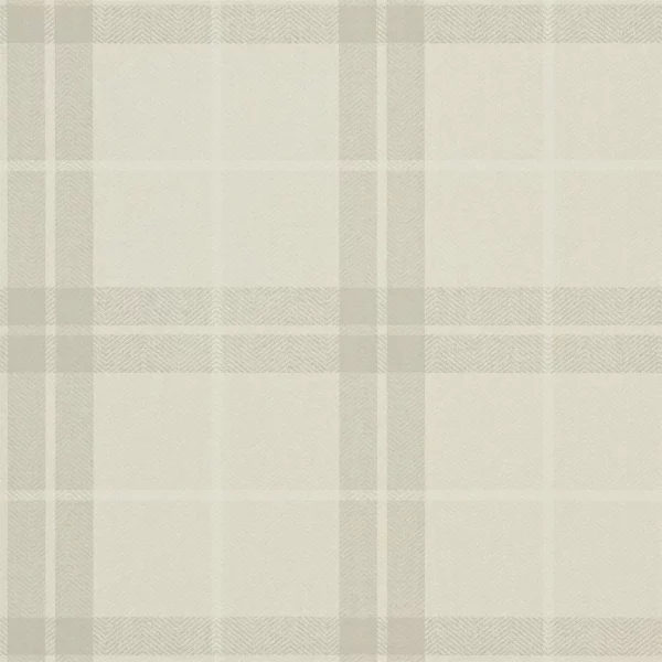 Inga Wallpaper - Oatmeal Linen by neutral checked wallpaper from harlequin