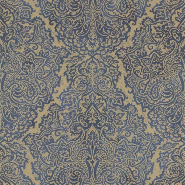blue contemporary wallpaper from harlequin