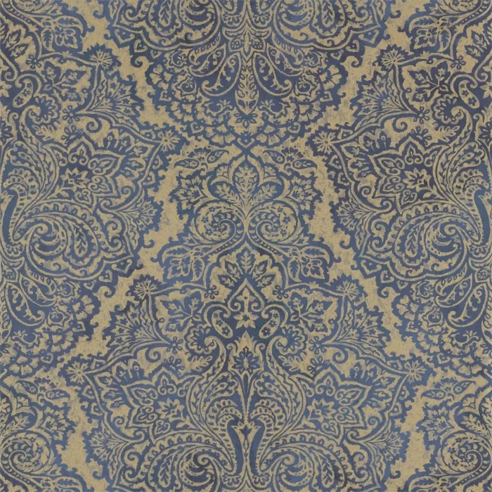 Aurelia Wide Width Wallpaper - Sapphire swatch