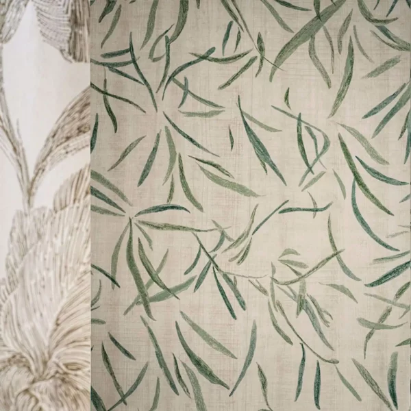 Moji Wallpaper - Evergreen / Straw by Moji Wallpaper - Evergreen / Straw from