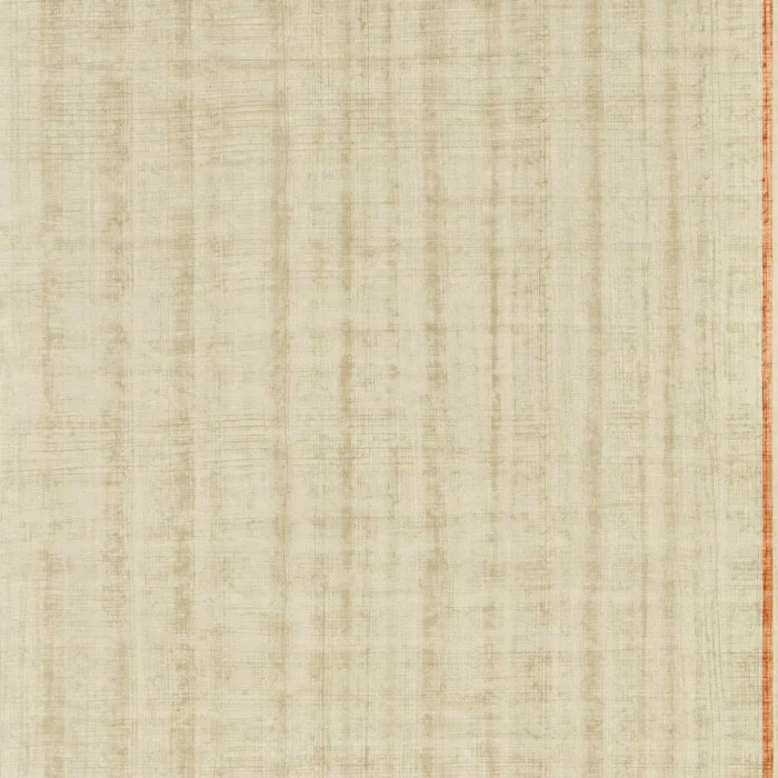 Papyrus Wallpaper - Parchment / Paprika swatch