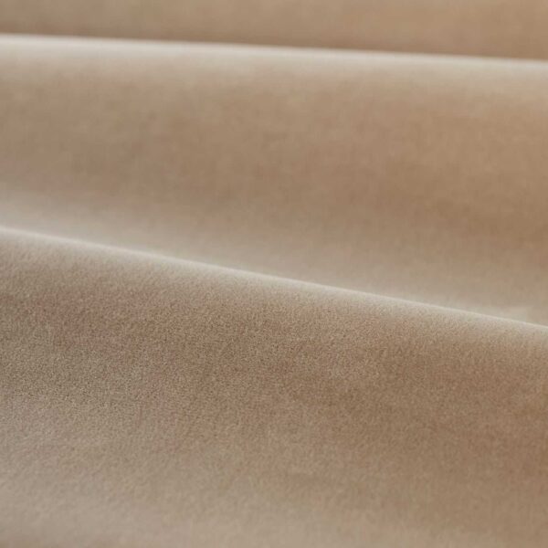 neutral plain velvet-chenille fabric from Zoffany